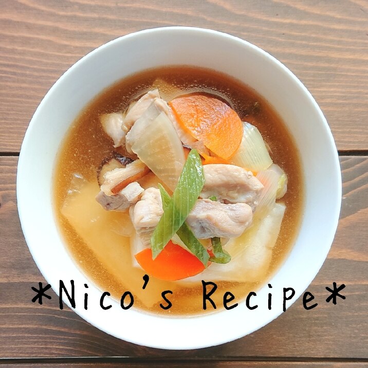 白だし雑煮